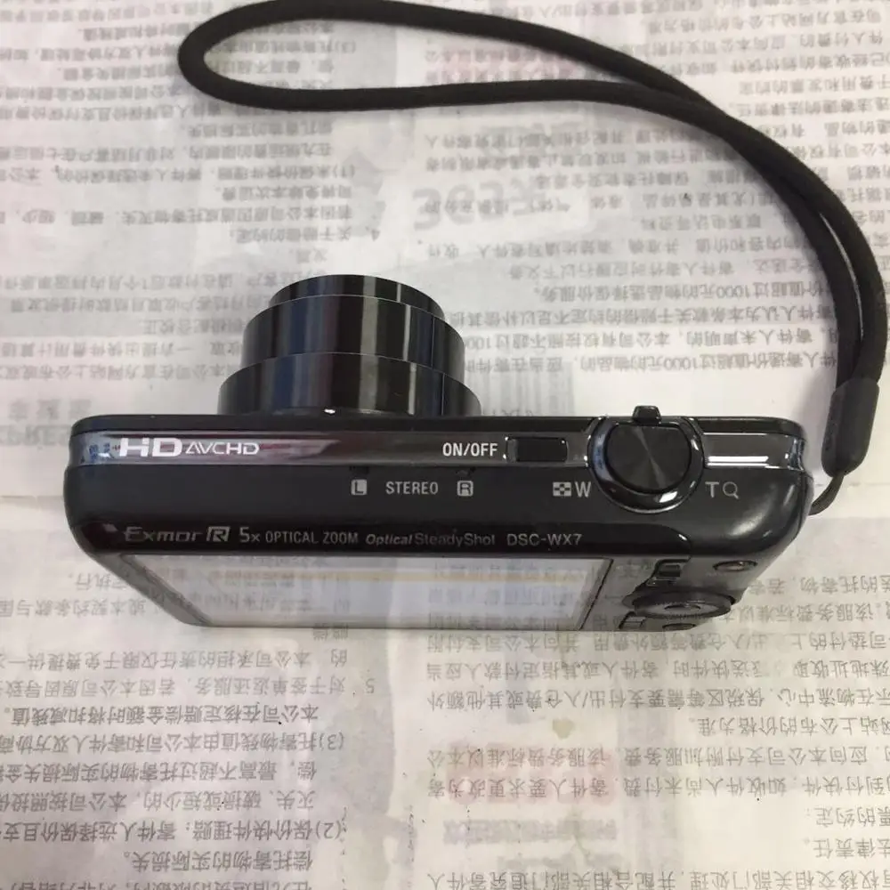 Б/у цифровая камера SONY Cybershot WX7 16 2 МП CMOS x5 оптический зум | Электроника