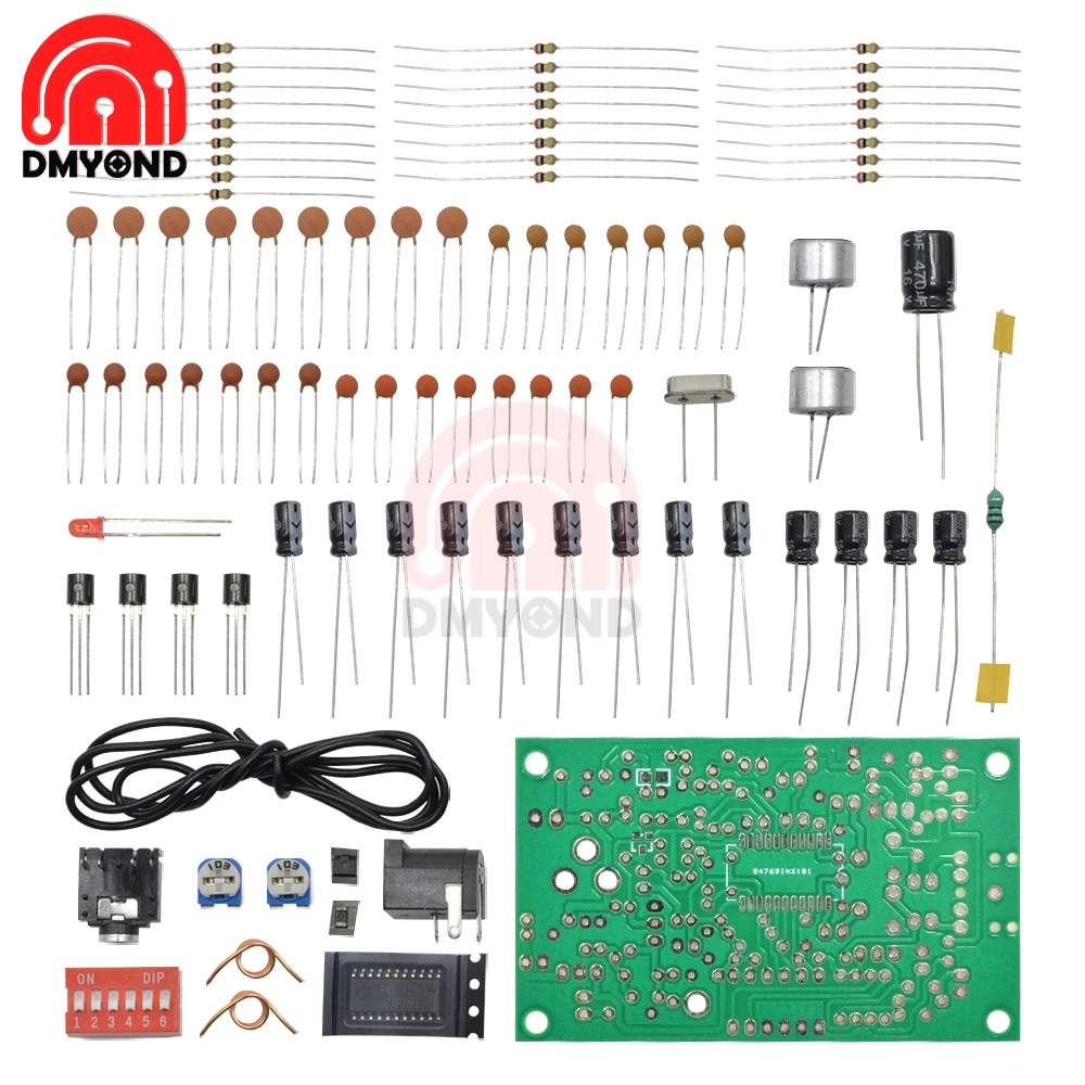 

BH1417 FM Broadcast Transmitter Part Wireless FM Stereo Transmitter Module Digital Radio Station PLL Stereo DIY Kit for TV Audio