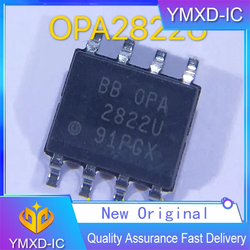 

10Pcs/Lot New Original Opa2822u Voltage Feedback Type High-Speed Operational Amplifier Original Patch Sop-8 Package