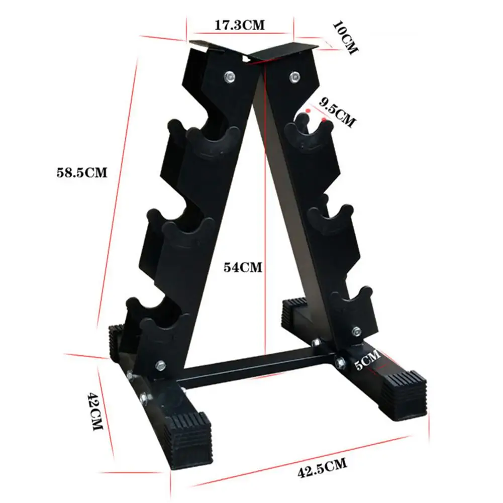 

Alloy Steel Dumbbell Rack Fitness Weight Loss Home Gym Storage Fixed Combination Dumbbell Rack Sports Fitness Accessories