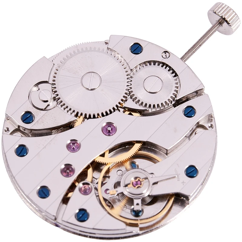 Ручное механическое движение 6497 маленький триммер часы на 9 часов маленькие