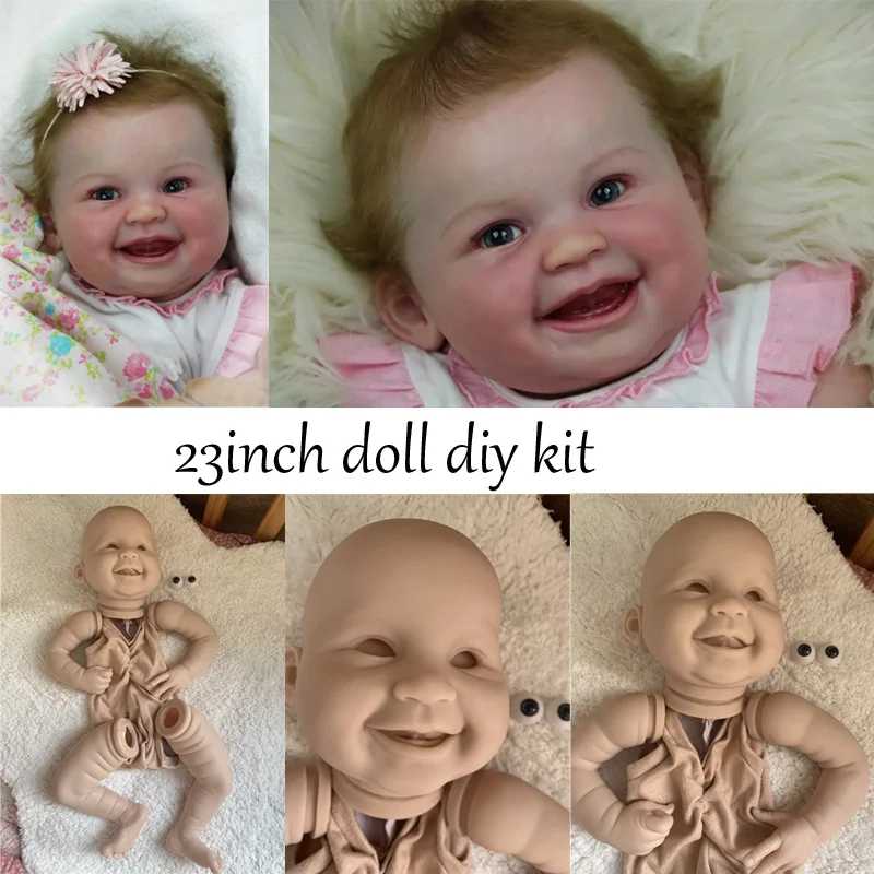 Набор для творчества Кукла Reborn 23 дюйма кукла моделирование куклы (ткань тела +
