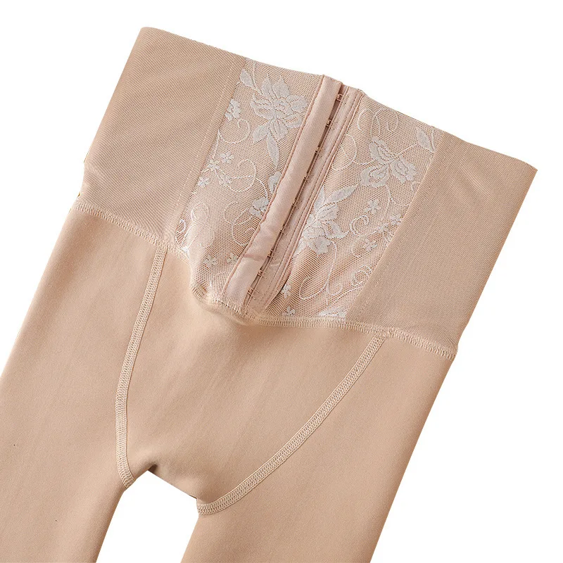 Зимние новые теплые плотные кружевные леггинсы с высокой талией штаны для