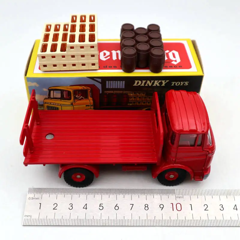 Атлас Dinky toys 588 Plateau Brasseur Berliet GAK Camion Red Diecast коллекция моделей| |