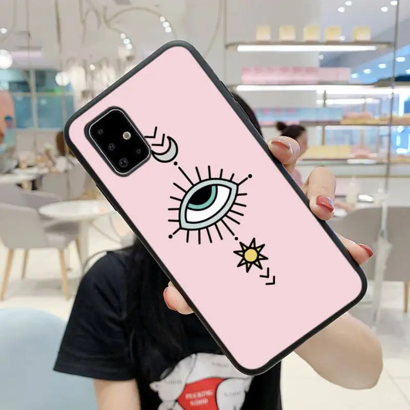 

ZFGHSHYQ Evil Eyes High Quality Fundas Phone Case For Samsung S9 10 20Plus Note 7 8 9 10 10plus Pro J8 M30 31
