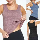 Высококачественная майка для фитнеса, новая спортивная футболка, свободная модель женской футболки, хлопковые облегающие топы с круглым вырезом, модные женские топы