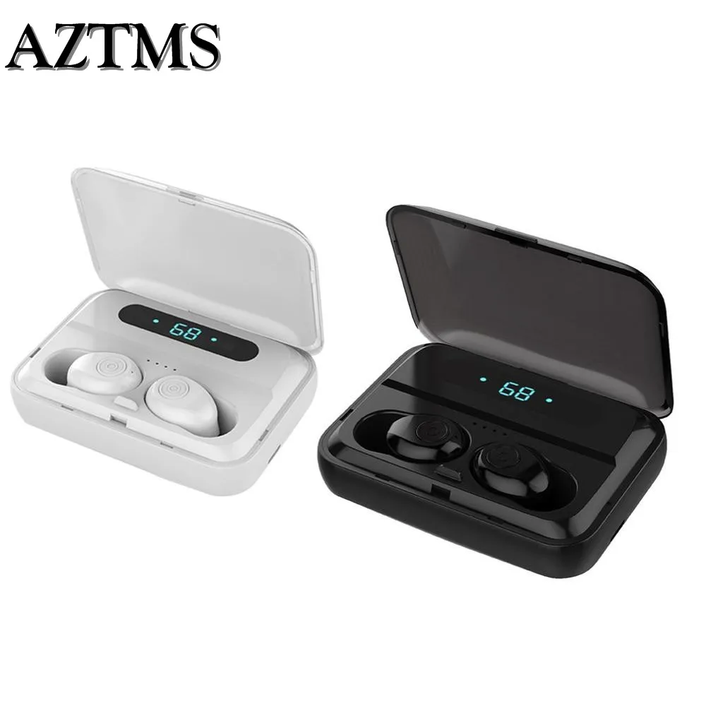 TWS F9 5 dj наушники беспроводные Bluetooth гарнитура для геймеров шумоподавляющие air