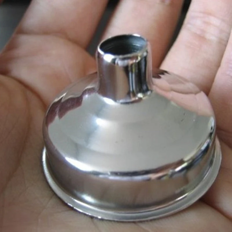 Stainless Steel Kitchen Funnels Liquid Funnel Metal Wide Mouth for Canning Tools For Essential Oil Bottles Flasks | Дом и сад