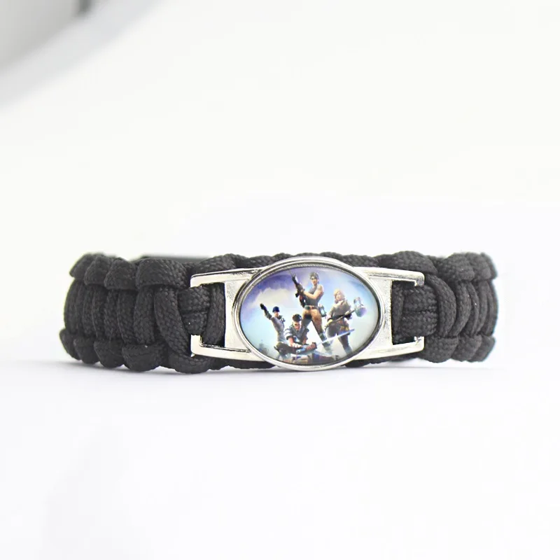 Черная Радуга Six Siege FPS Косплей bBracelet ручной вязки готический панк кулон браслет унисекс модные ювелирные изделия Bijoux - Окраска металла: 5