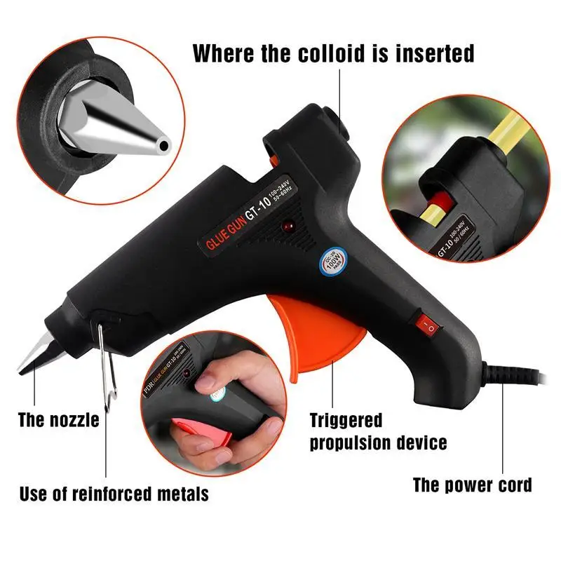 melhor Glcc Kit Pdr Ferramentas Carro Paintless Dent Repair Lifter Pistola De Cola Quente Varas Conjunto Auto Corpo Granizo Dent Remoção Herramientas