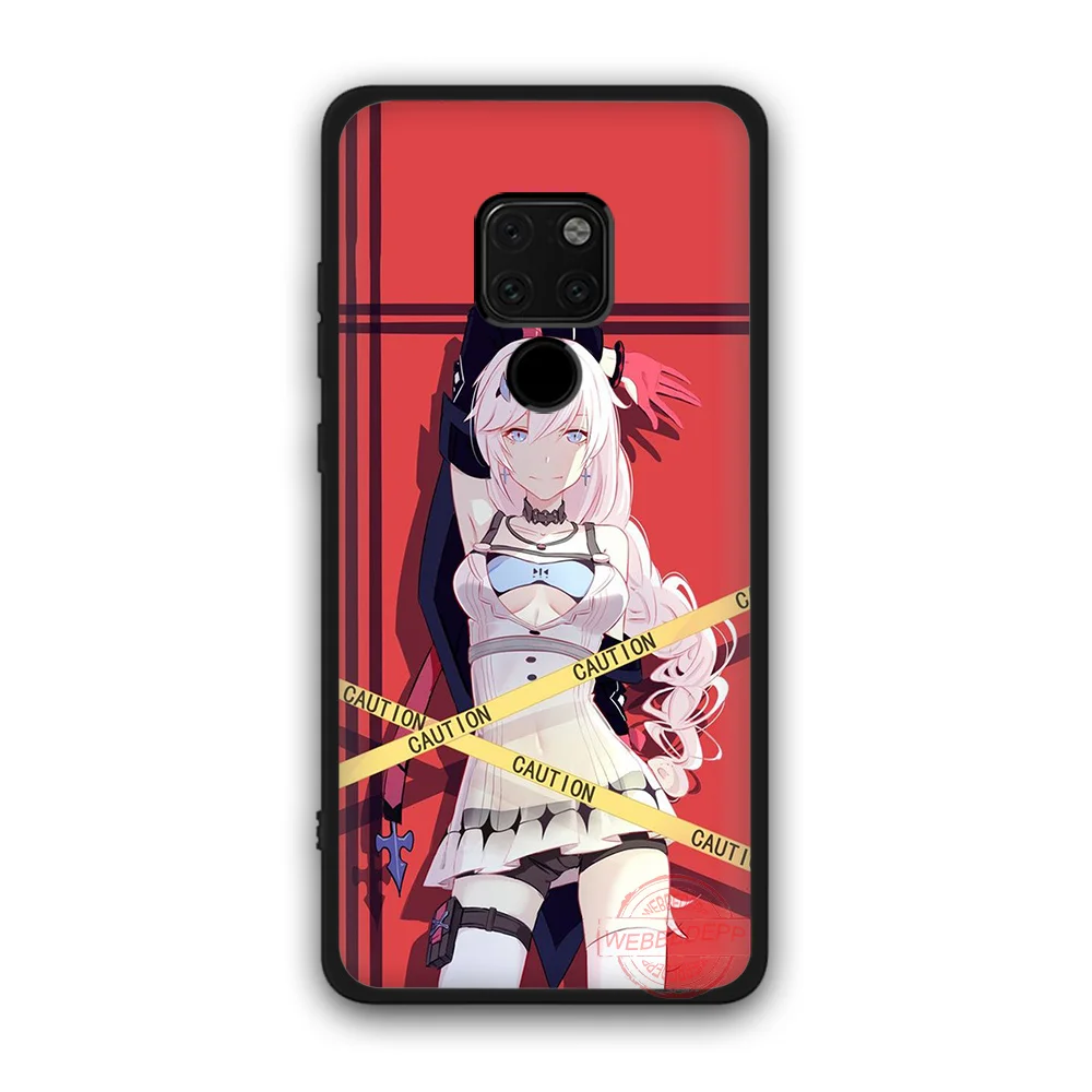 WEBBEDEPP Honkai Impact 3 модный Мягкий силиконовый чехол для телефона Mate 10 20 30 Pro Lite Nova 2i 3i 4 5i