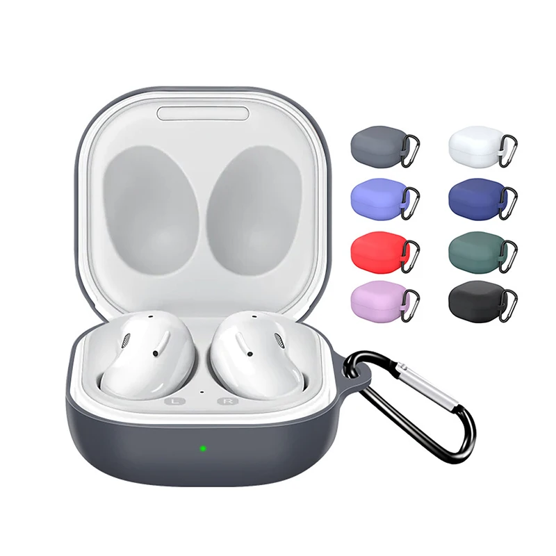 

Силиконовый чехол для Samsung Galaxy Buds Live Buds 2, защитный чехол для наушников