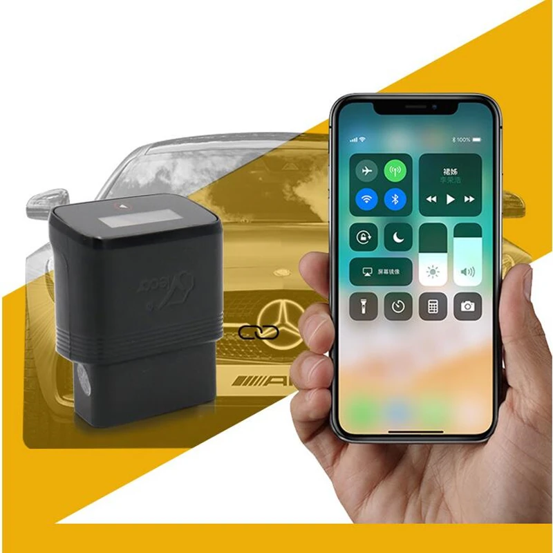 1 шт. автомобильный диагностический инструмент Obd Bluetooth сканер портативный