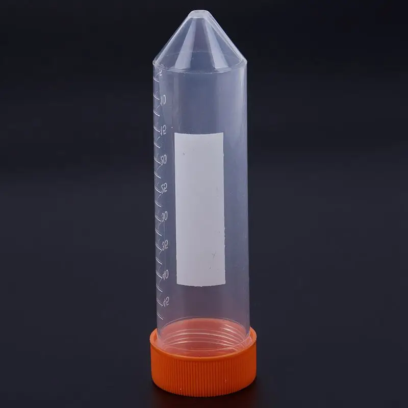 

20 Pcs 50ml Conical Bottom Plastic Graduated Centrifuge Tube with Screw Cap