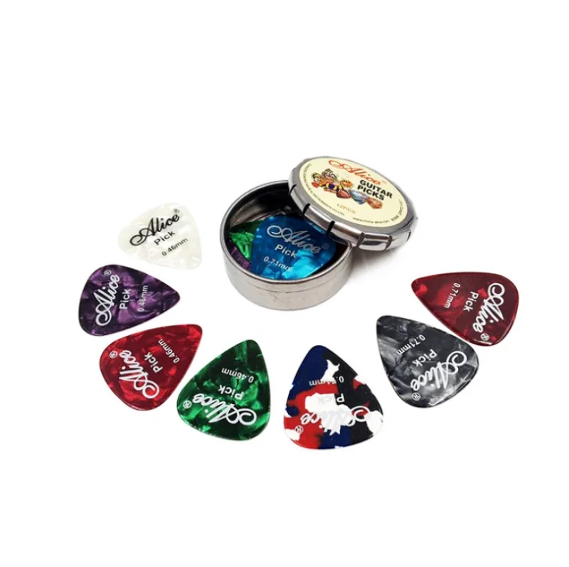 12 шт. Металлический Чехол-футляр для акустической электрогитары Alice | Спорт и