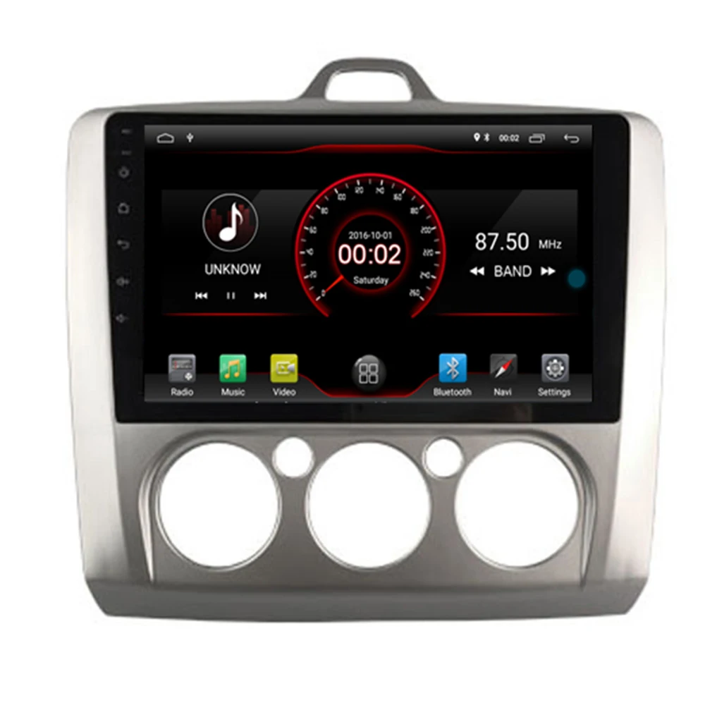 9 &quot2.5D автомобильный DVD мультимедийный плеер для ford FOCUS 2005 2011 руководство ac 2din Android