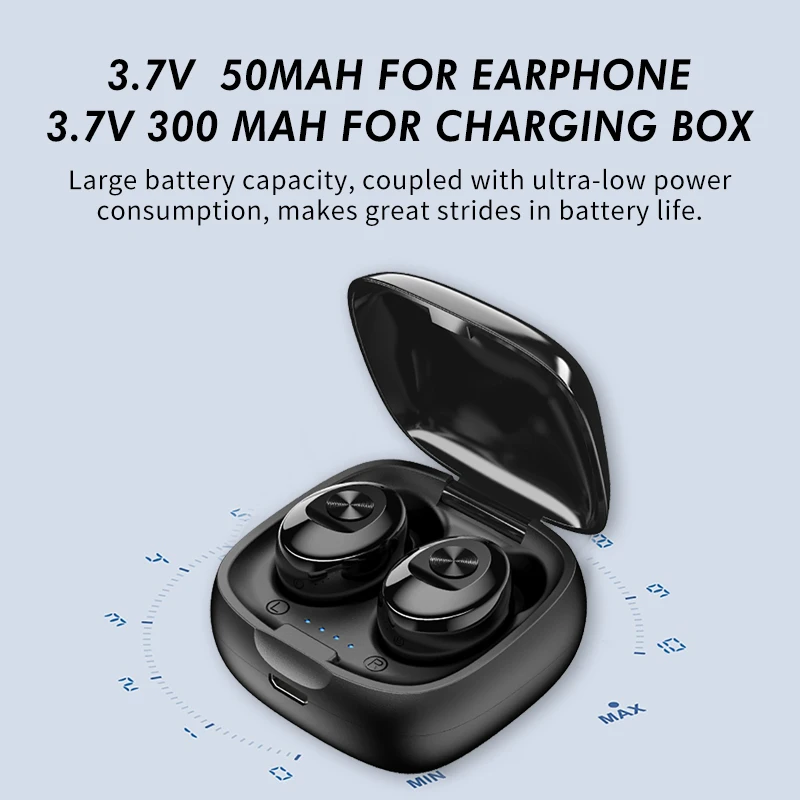Jellico, настоящие беспроводные наушники, TWS, Bluetooth наушники, 5,0, свободные руки, наушники, спортивные, 3D, бас, водонепроницаемые, гарнитура с зарядным устройством