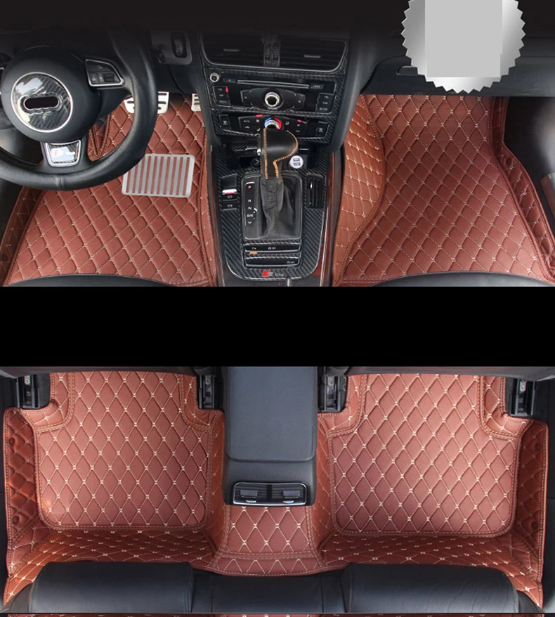 

leather car floor mat for audi q5 2016 2017 2018 2019 2020 2009 2010 2011 2012 2013 2014 2015 2008 accessories