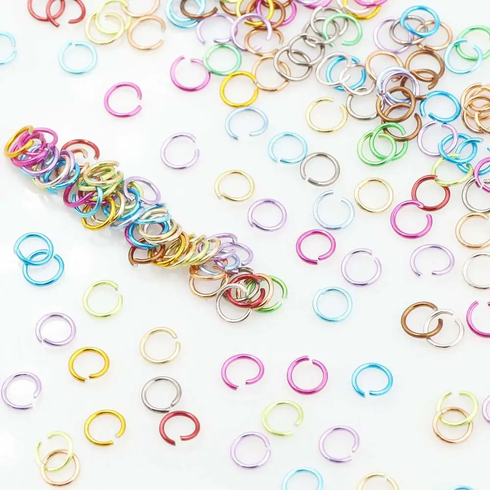 Открытое кольцо с одной петлей прочные 6 мм переходные кольца из нержавеющей