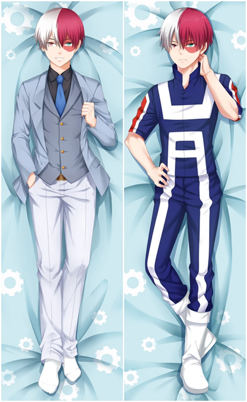 Горячая Распродажа Boku без мой герой Академии Тодороки Косплэй Подушка Dakimakura