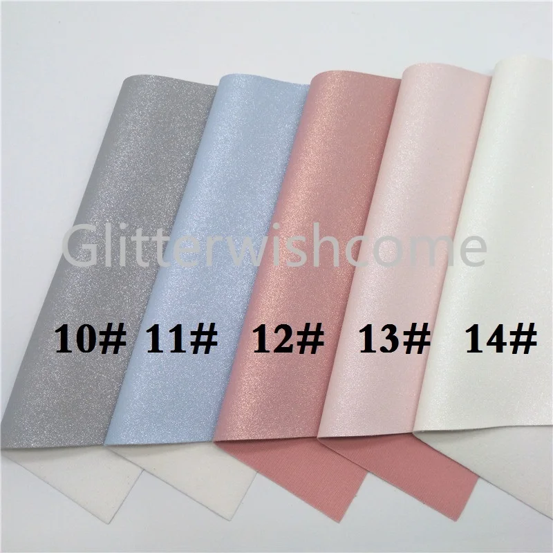 Glitterwishcome 21X29 см А4 Размер сказочная пыль микро блестящая кожа, блестящая искусственная кожа ткань, синтетическая кожа для бантов, GM489A