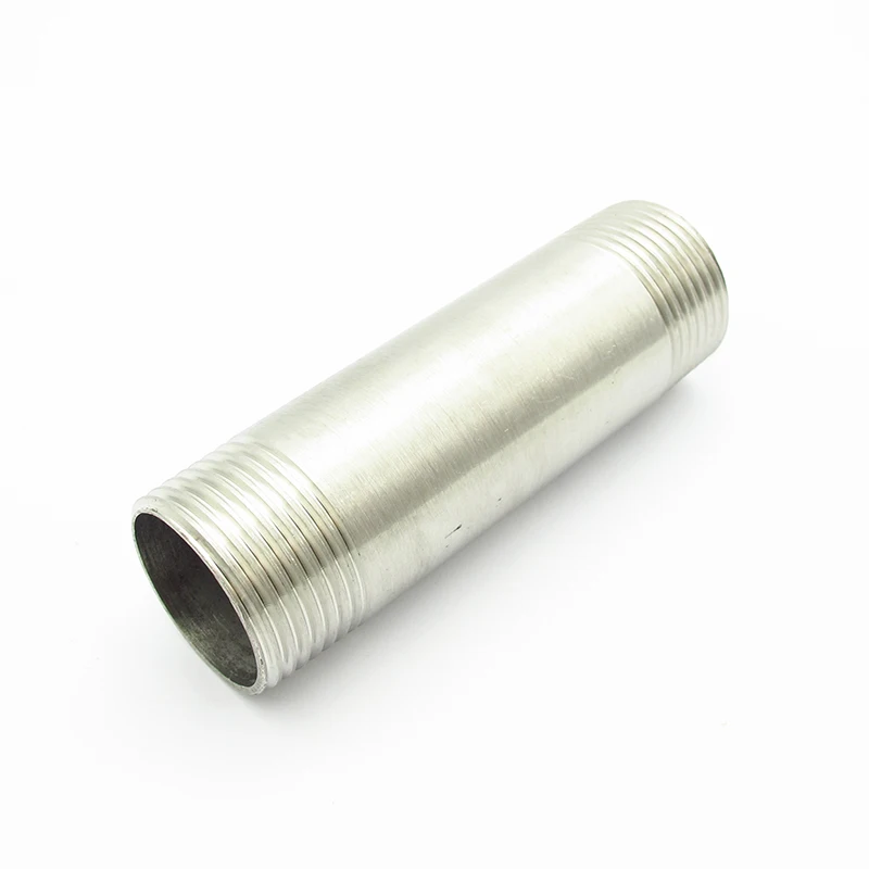 1/8 &quot1/4&quot 3/8 &quot1/2&quot 3/4 &quot1&quot BSP с наружной резьбой Длинный ниппель 304 фитинги из