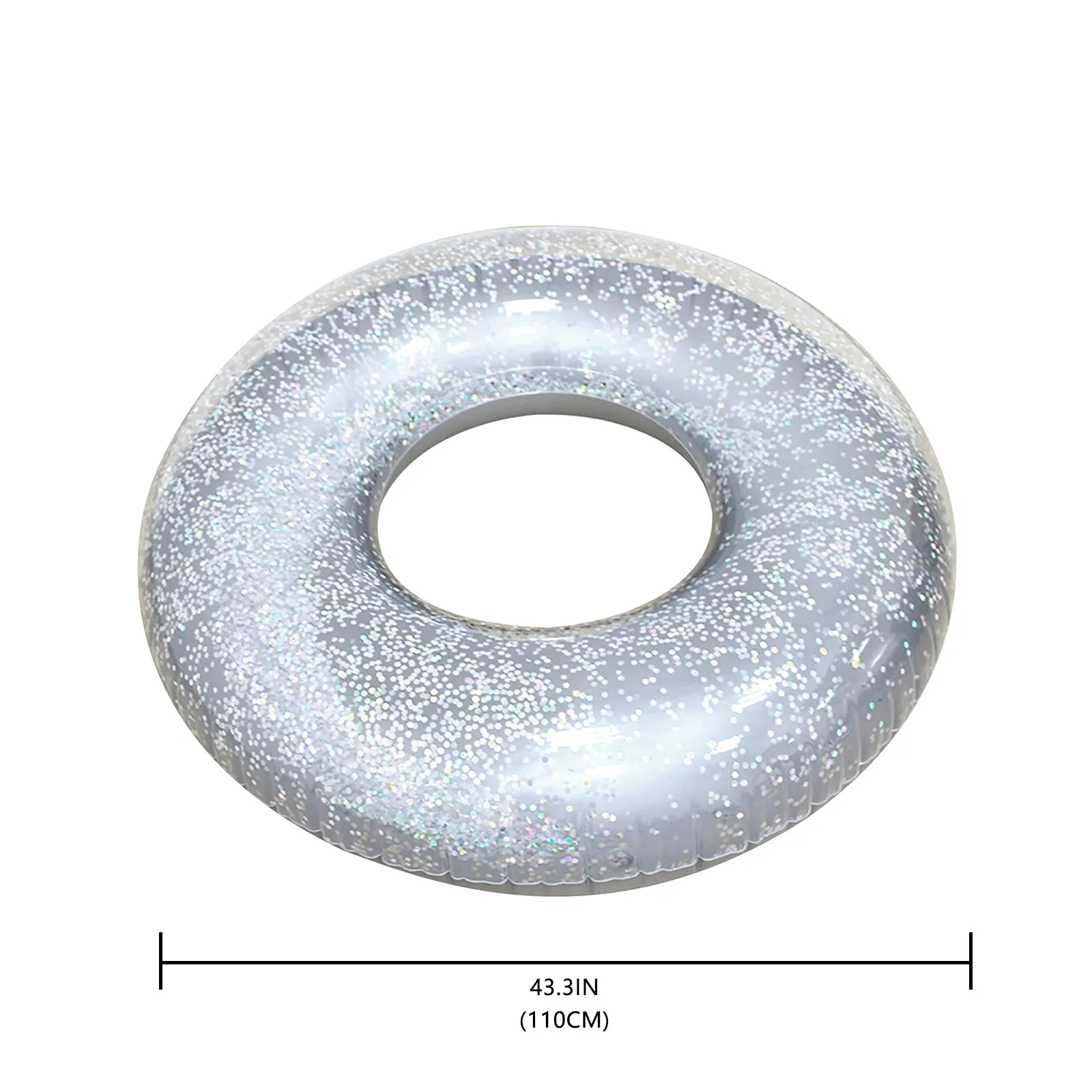 

Gold Sequin Pool Float Inflatable Swimming Pool Cystal Shiny Swim Ring 90cm 120cm Adult Pool Tube Circle for Swimming Pool Toys
