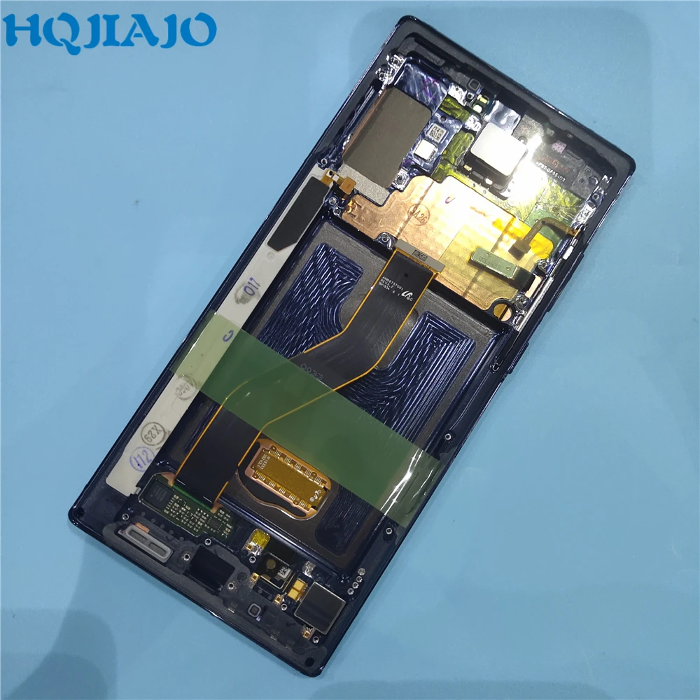 Оригинал для Samsung Galaxy Note 10 + N975F N975F/DS N975U 975 Вт N9750 с рамкой дисплей сенсорный экран