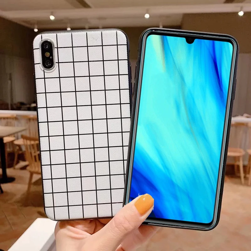 Жесткий силиконовый чехол-бампер из поликарбоната для Huawei Y7 Y6 Prime Pro 2017 2019 Y9 P Smart 2018