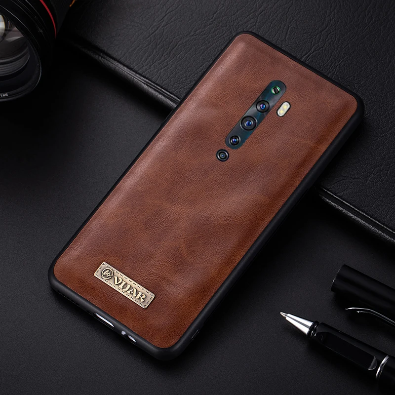 Чехол-накладка для OPPO Reno 2 Z F A83 A1 A5 A3S из искусственной кожи | Мобильные телефоны и