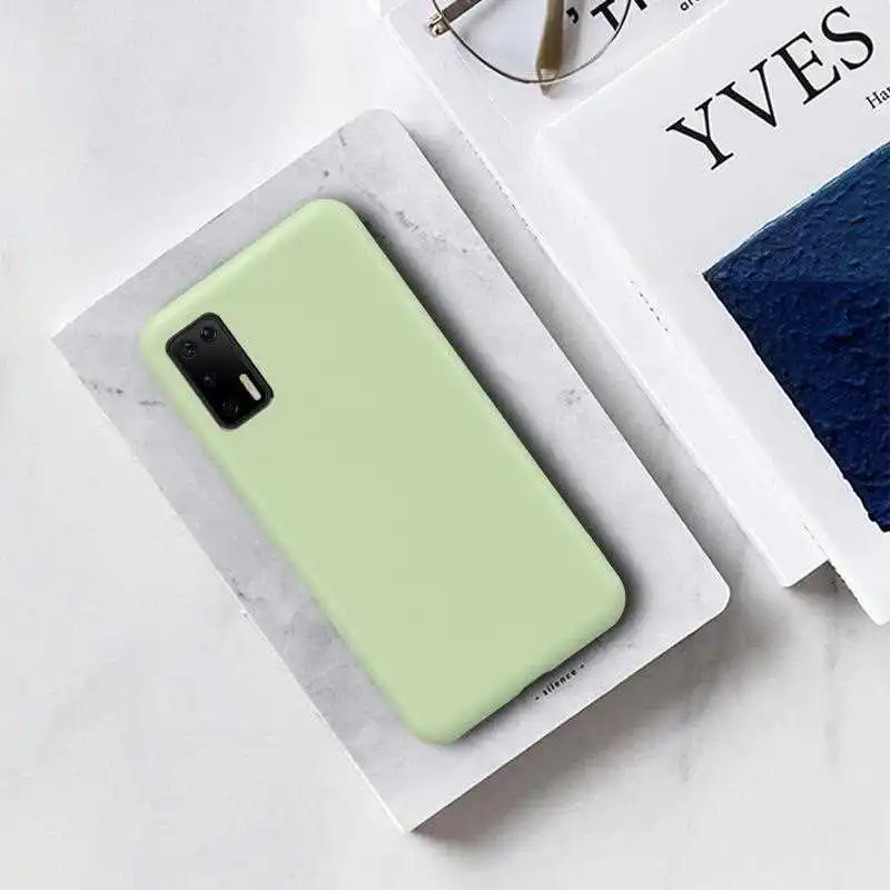 

KatyChoi Fashion Plain Soft Case For Huawei P40 P30 P20 Pro Plus P30 P20 Lite 2019 P40 Lite E Phone Case Cover