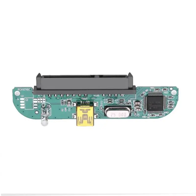 Новый 2 5-дюймовый USB 0 к SATA 7 + 15-контактный адаптер жесткого диска конвертер