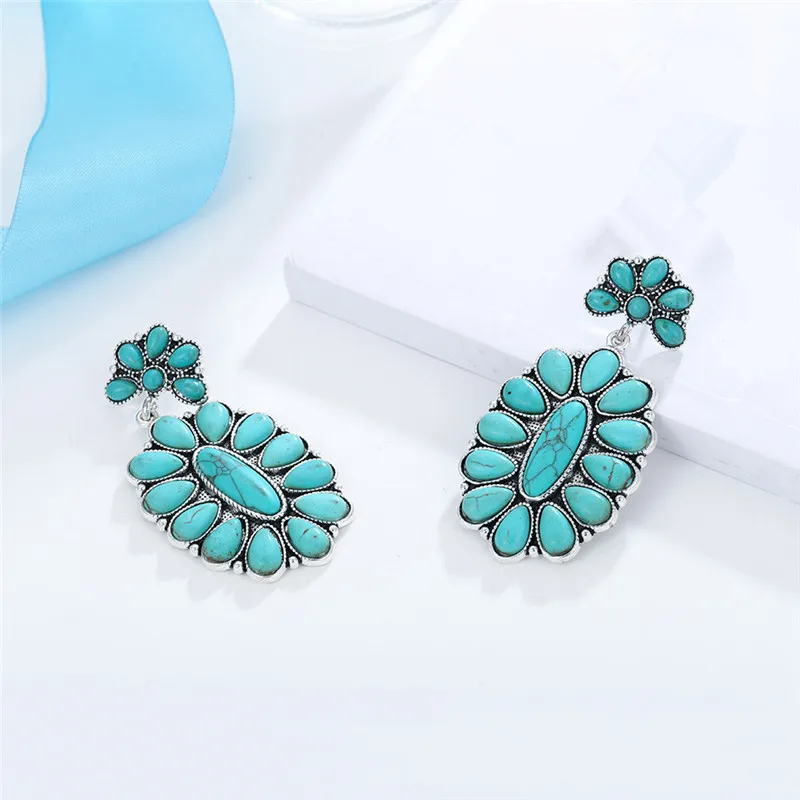 Винтажные серьги-гвоздики геометрические серьги для женщин европейские