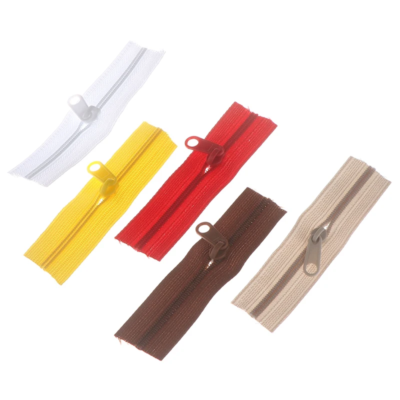 

10Pcs good Quality Mini Zipper Doll Dress Zipper 10cm Handmade Craft Sewing DIY Accessories Scrapbooking Garment Applique