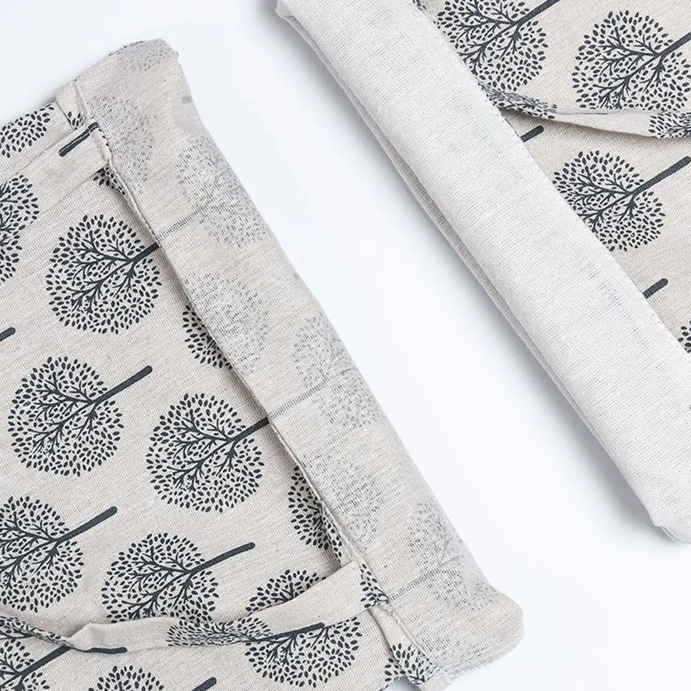 Хлопчатобумажная холщовая Цветочная сумка ручной работы школьный портфель для