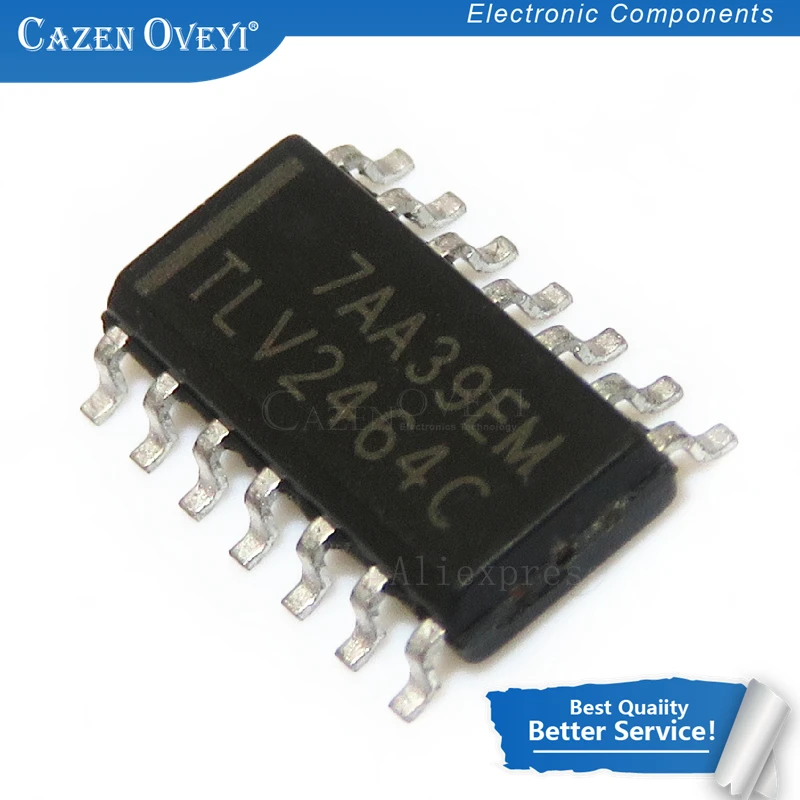 

5 шт./лот TLV2464C TLV2464CD TLV2464I SOP-14 в наличии