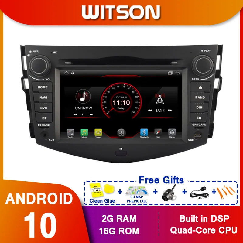 Автомобильный мультимедийный плеер WITSON мультимедийная система на android с gps для