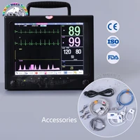 12 1 inch portable vital signs veterinary patient monitor for pet parameter clinic animal%e2%80%82monitor veterinary equipment