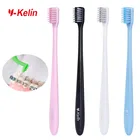 Зубная щетка Y-Kelin V-образная для басов, мягкая Ортодонтическая зубная щетка