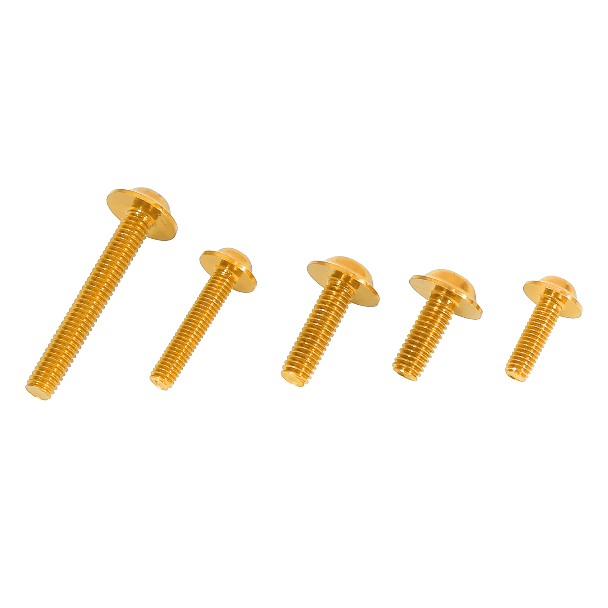 Universal Motorcycle Windscreen Fairing Bolts Set for Honda Suzuki Kawasaki Yamaha Triumph - X Autohaux 177pcs image 2