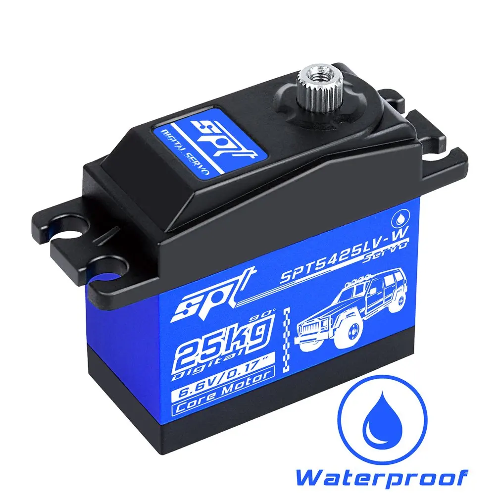 

25KG Standard 90Degree Large Torque Digital Metal Gear Servo For 1:8 1:10 RC Climbing Car Monster Truck