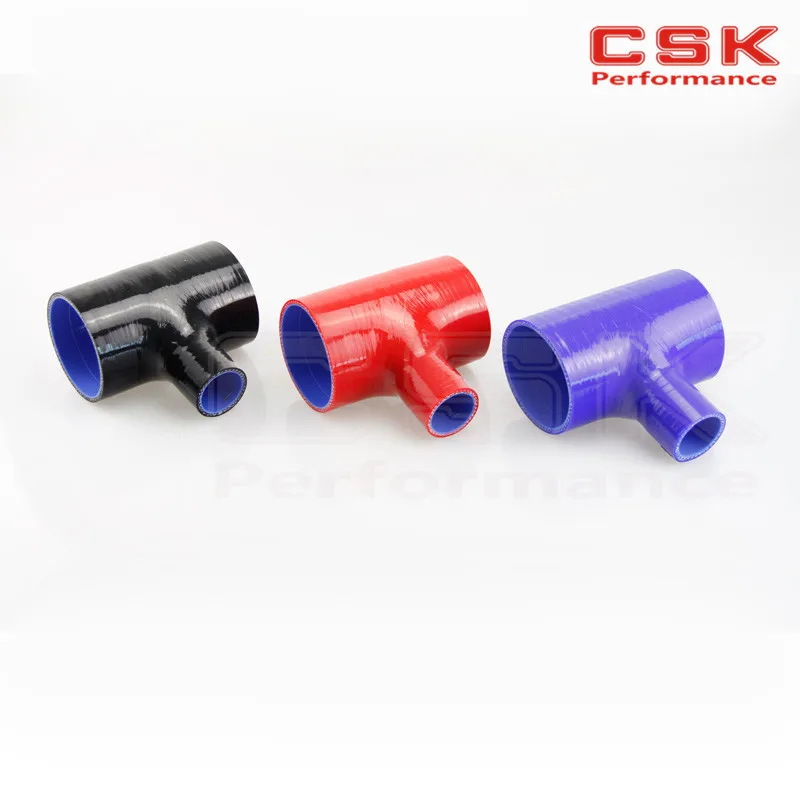 

2.75" To 2.75" Silicone Hose 70mm To 70mm T Shape Tube Pipe for 35mm ID BOV 3