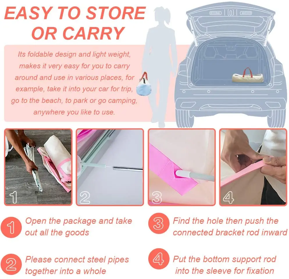 Детская игровая палатка замок большая вигвам для детей портативная