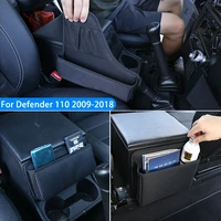 car armrest box storage compartment organiser bagoxford clothfor land rover defender 90 110 130 2009 2018auto part accessory