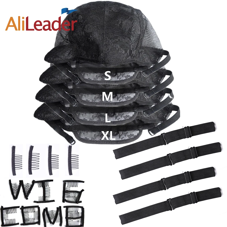 Alileader недорогие инструменты для изготовления париков шапочка эластичная лента и