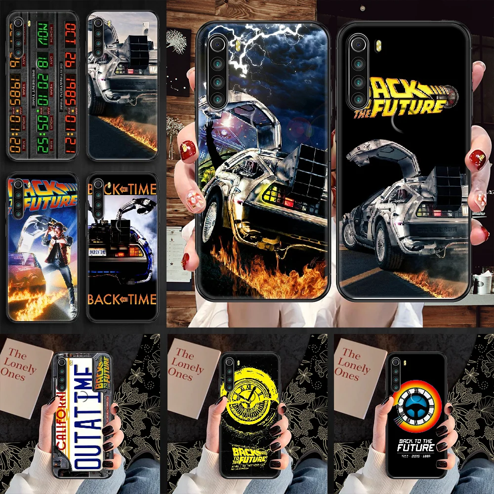 Back to the Future чехол для телефона Xiaomi Redmi Note 7 7A 8 8T 9 9A 9S 10 K30 Pro Ultra black арт Магнитный trend