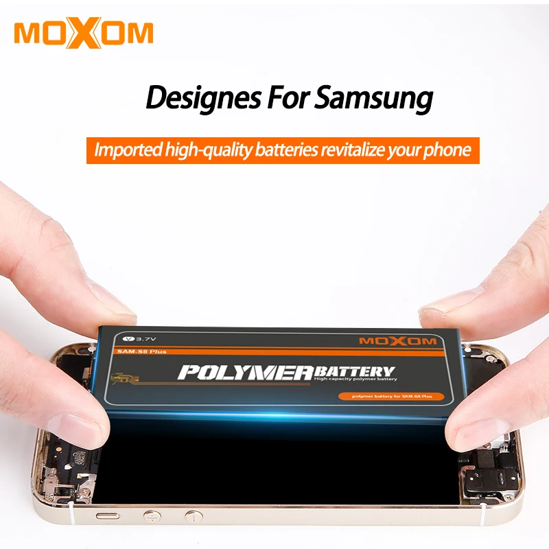 MOXOM аккумулятор для Samsung Galaxy S8 Plus сменный 3300 мАч EB BG9G955 G955F G955A G955T G955S литий