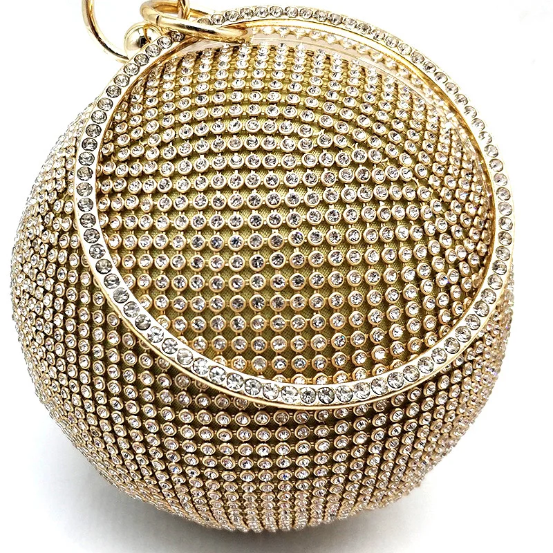 Роскошная женская вечервечерние мочка свадебные кошельки со стразами