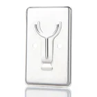 Простой кронштейн для электрического утюга, портативный мини-держатель для столешницы, полка из нержавеющей стали, Простая подставка для паяльника 50*80 мм