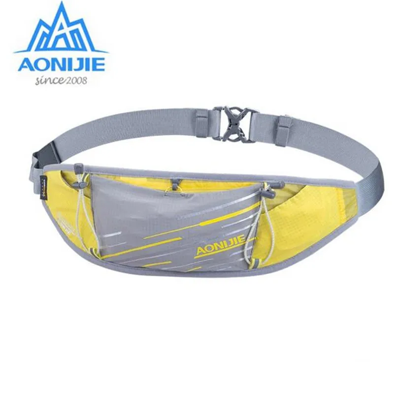 

AONIJIE Outdoor Lightweight Slim Running Marathon Waist Bag Belt Hydration Fanny Pack For Jogging Fitness Gym Hiking